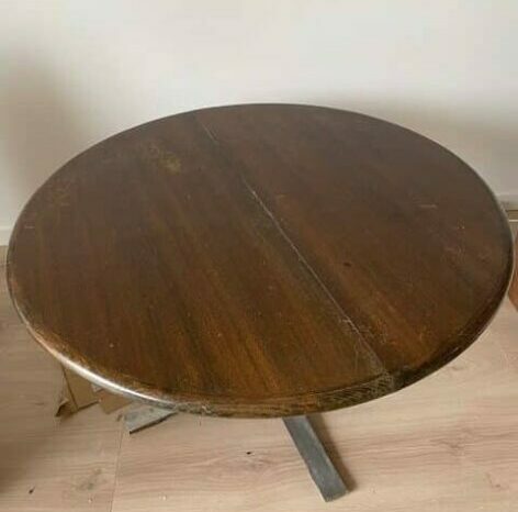 Plateau de table miroir 2